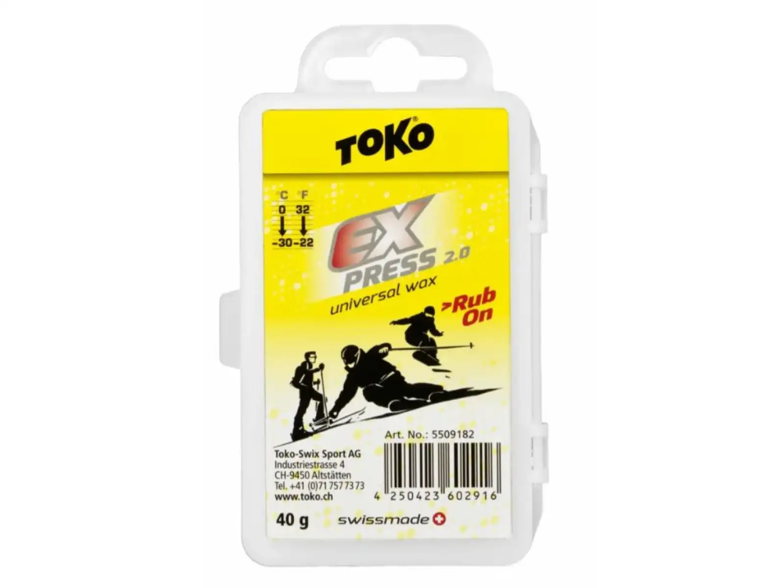 Toko Gleitwachs Express Rub 40g