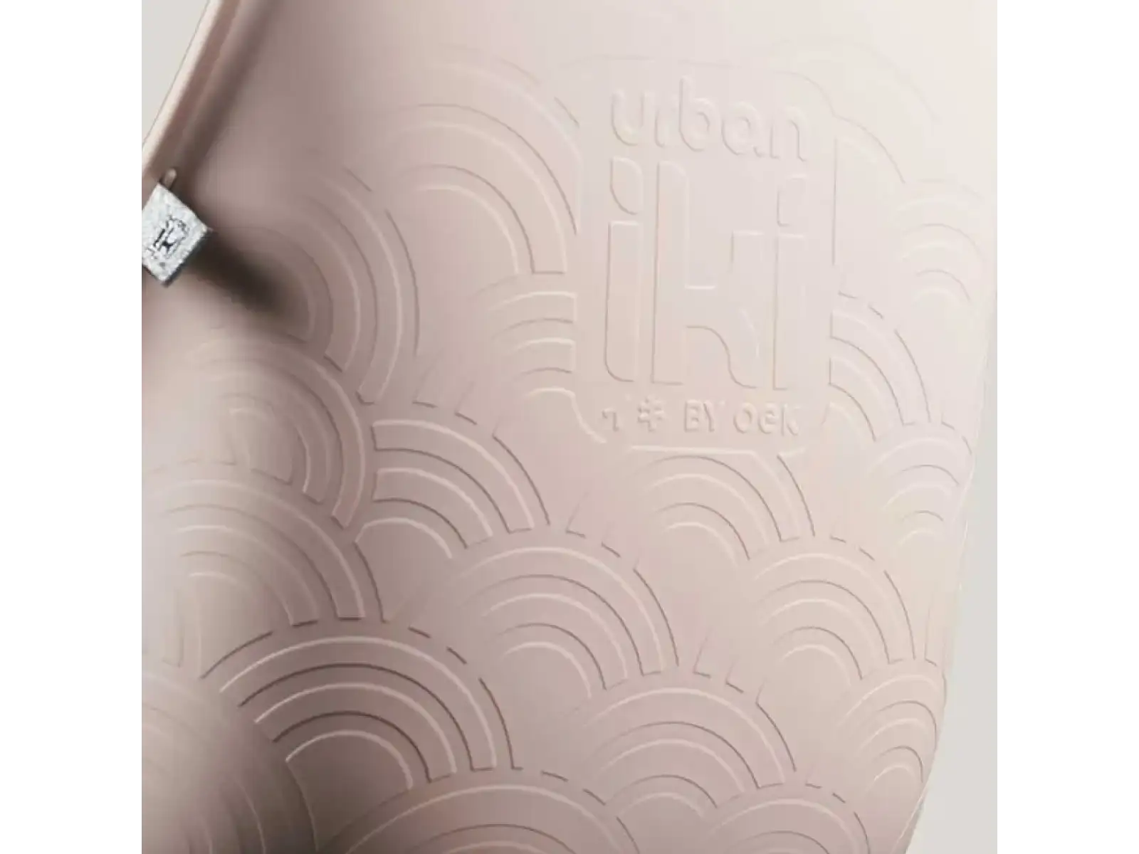 Urban Iki Ta-ke Fahrradsitz hinten für MIK Gepäckträger Sakura Pink/Kurumi Brown