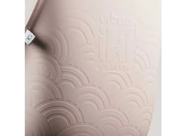 Urban Iki Ta-ke Fahrradsitz hinten für MIK Gepäckträger Sakura Pink/Kurumi Brown
