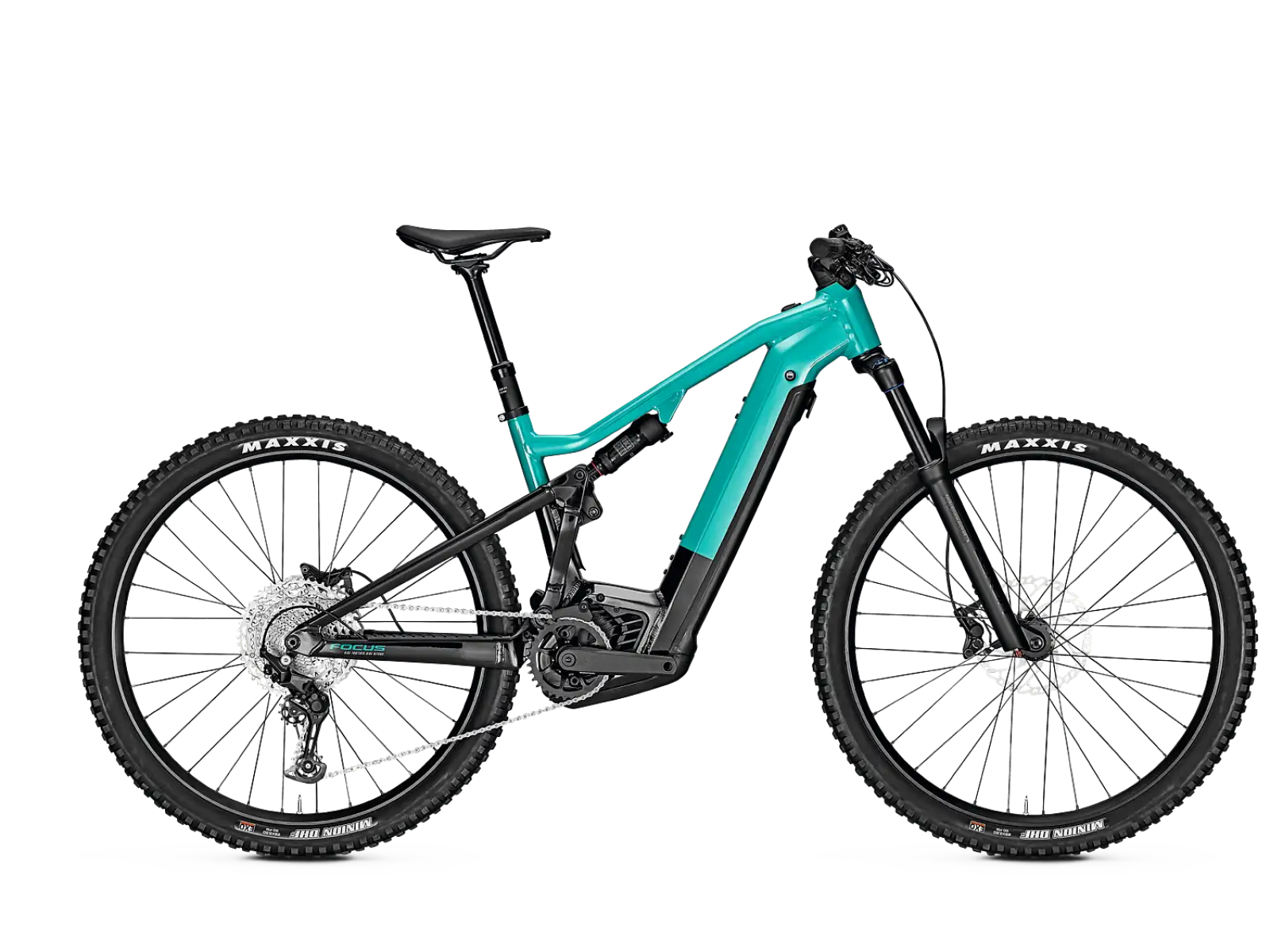 Focus Thron2 6.7 DI 625Wh Mountain E-Bike Blaugrün / Magieschwarz
