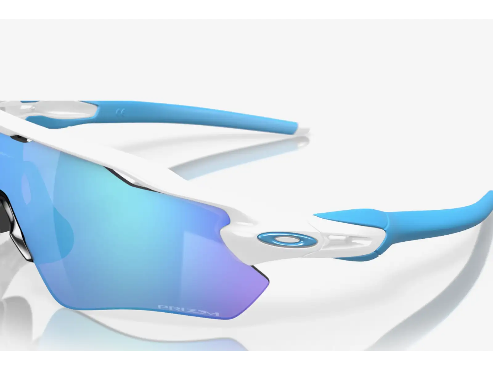 Oakley Radar EV Path Sonnenbrille - Polished White/Prizm Sapphire