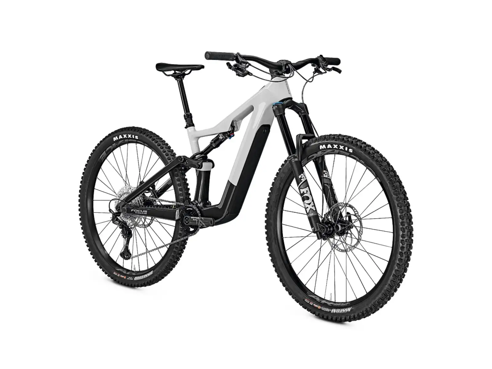 Focus Jam2 SL 8.8 DI 430Wh Mountain E-Bike Lightgrey Glossy / Carbon Raw Glossy