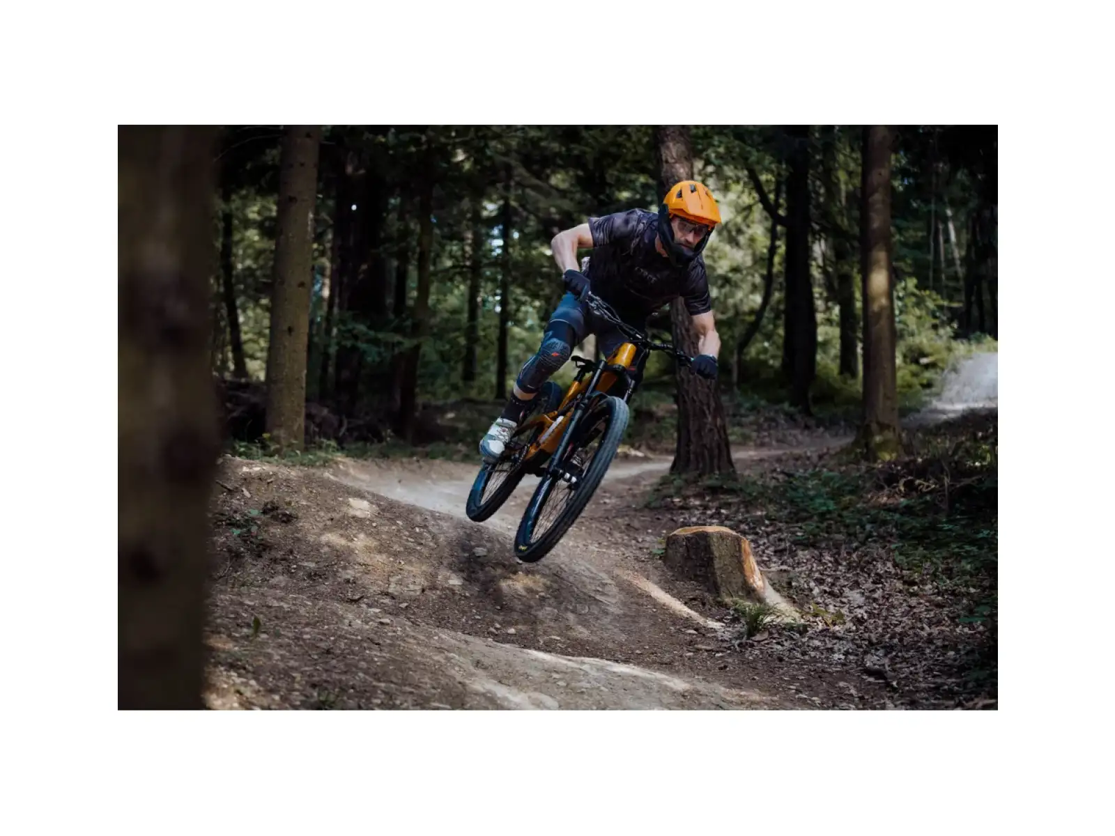 Force MTB Rules Herrentrikot Kurzarm schwarz/grau