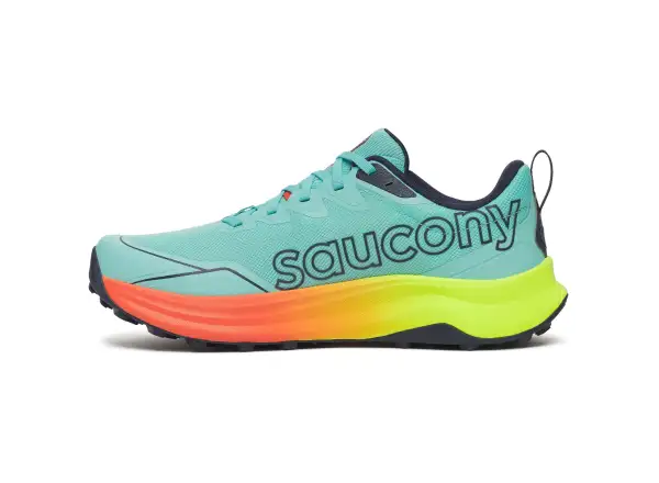 Saucony Peregrine 16 Herren Laufschuhe Splash/Citron
