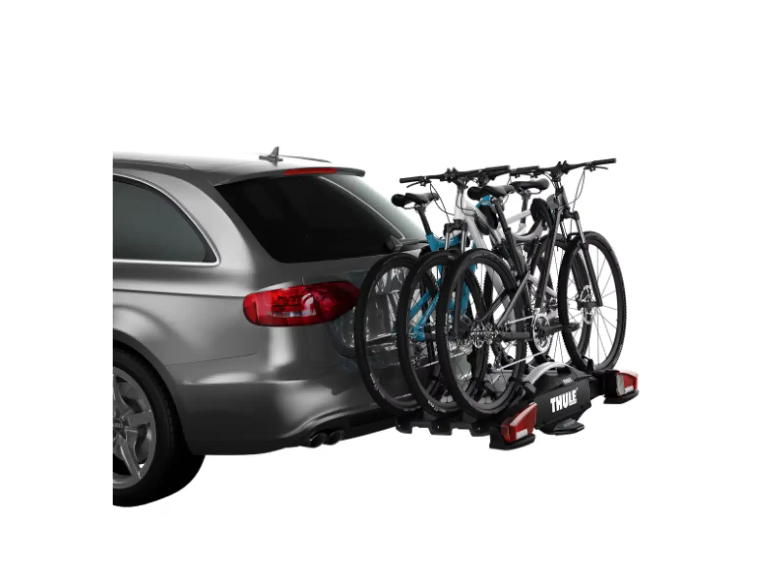 Thule VeloCompact Träger für 3 Fahrräder für Anhängerkupplung Fix4Bike