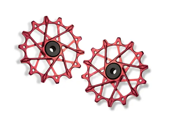 Garbaruk Schaltröllchen Shimano 12-fach 14 +14T Rot