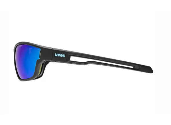 Uvex Sportstyle 806 Brille Black Matt/Mirror Blue