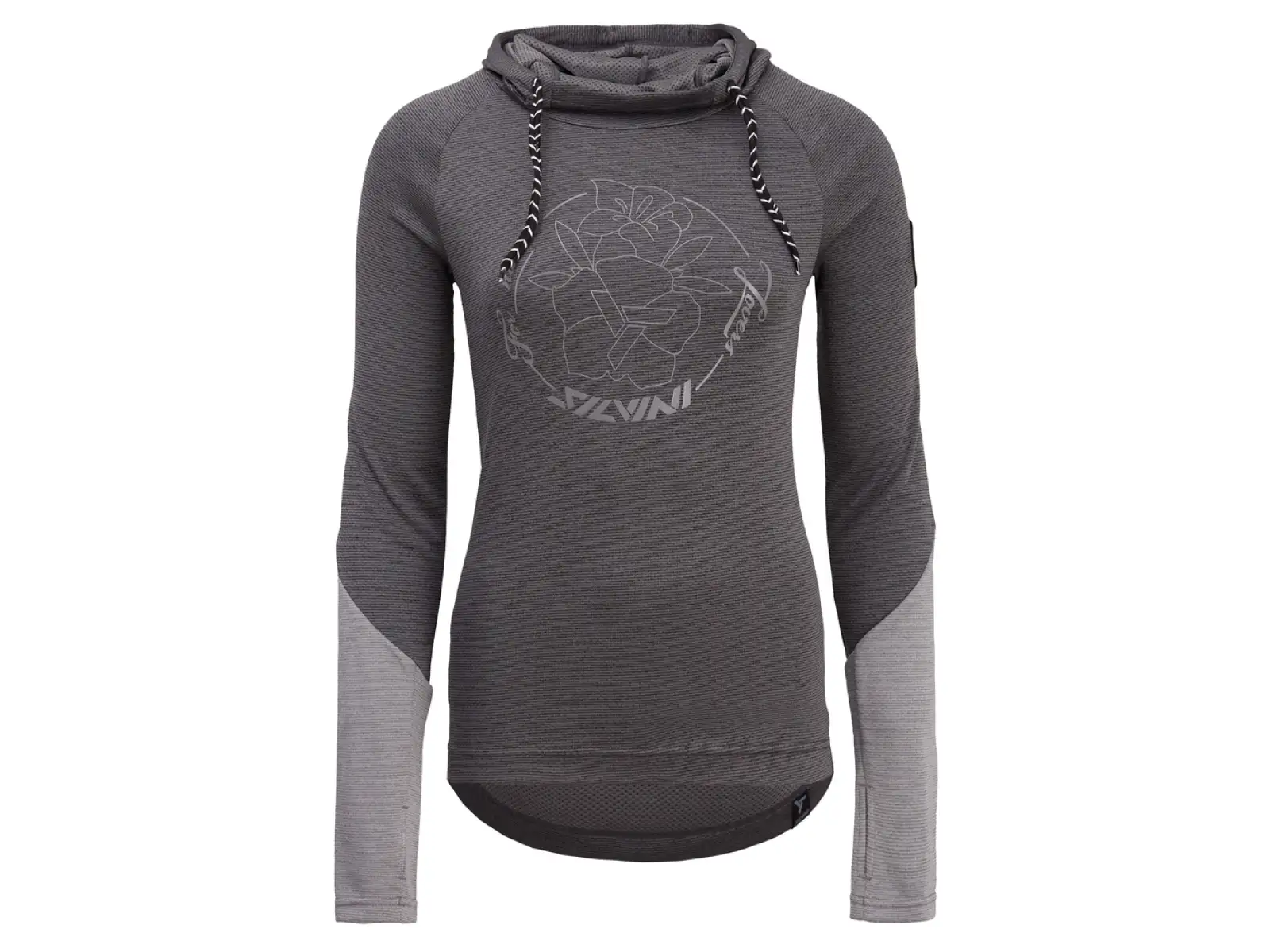 Silvini Merate Damen Langarmshirt Charcoal/Cloud