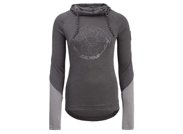 Silvini Merate Damen Langarmshirt Charcoal/Cloud