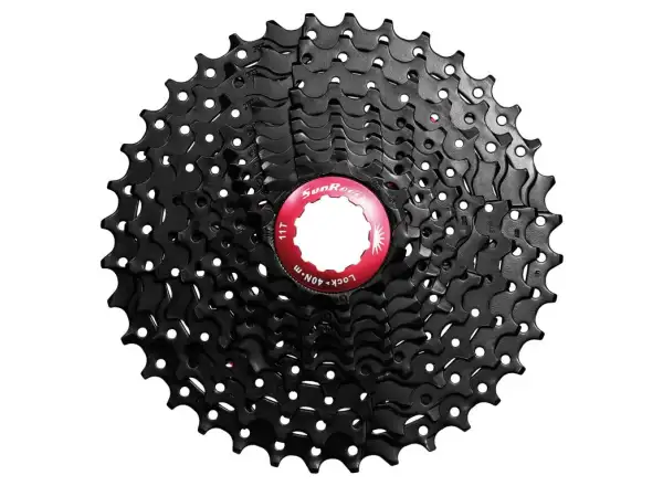 Sunrace CS-RX1 Schwarze Rennradkassette 11sp. 11-36 Z.