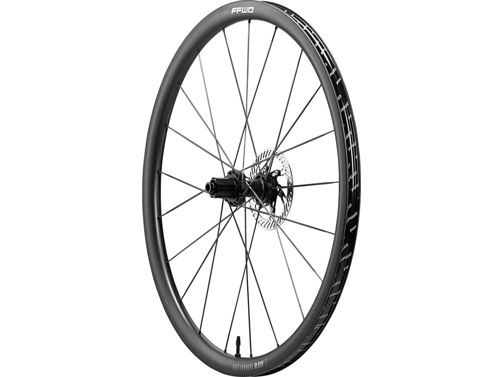 FFWD RAW CS 33 Straßenräder Matt Schwarz