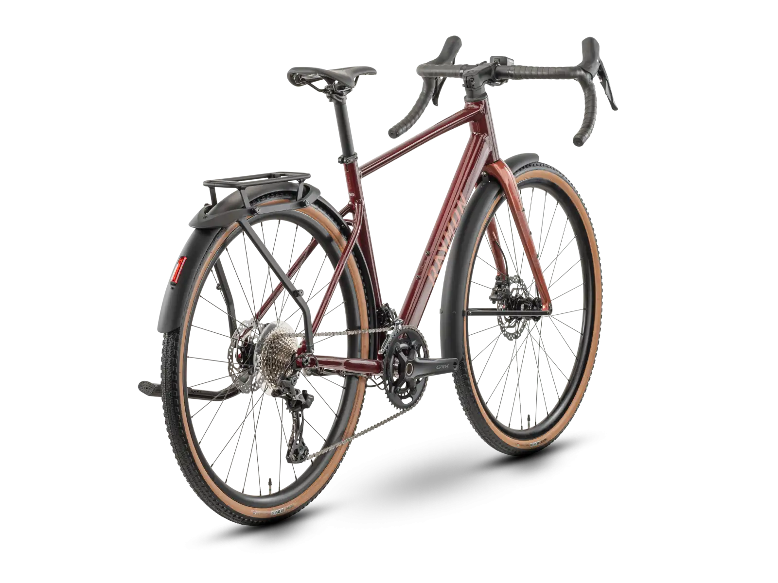 Raymon Territ Pro Street Gravelbike MaroonBrown/Brick