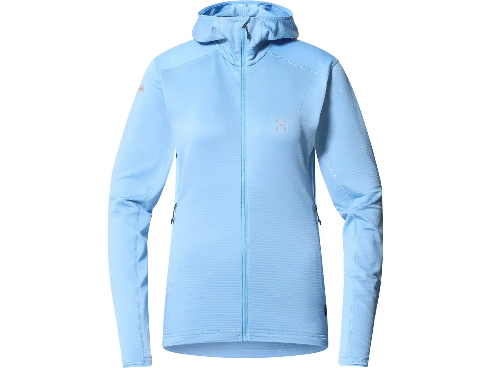 Haglöfs L.I.M Mid Multi Hood Damen Kapuzenpullover hellblau
