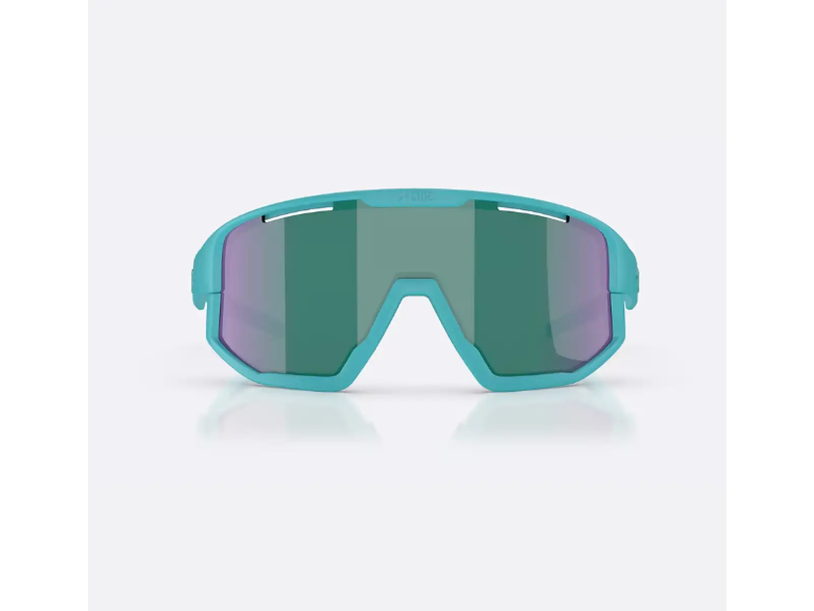 Bliz Fusion Small Sonnenbrille – Türkis mit Green Blue Multi