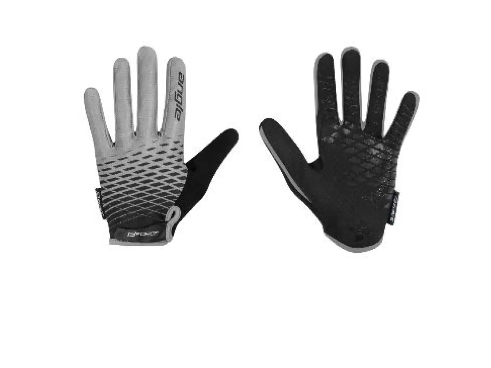 Force Kid Angle Sommer Kinder MTB-Handschuhe Grau/Schwarz