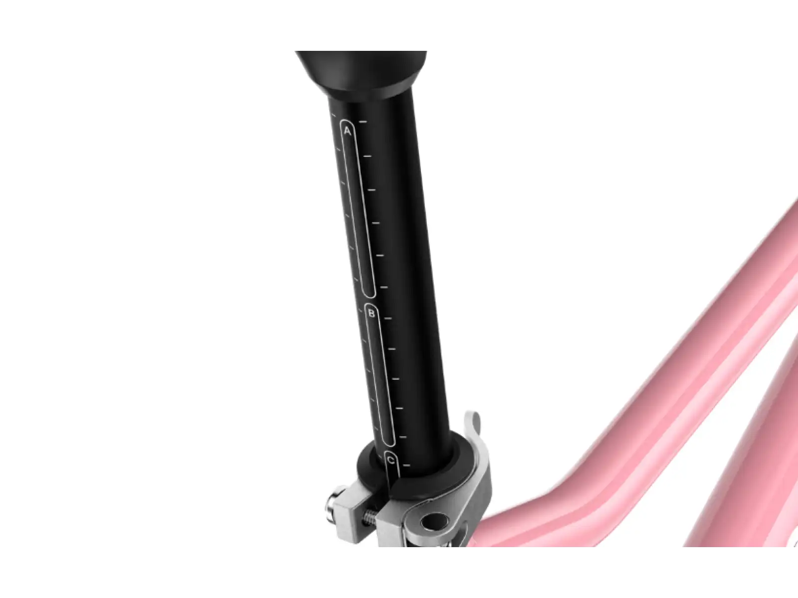 Woom Go 4 Kinderfahrrad 20" Powder Pink