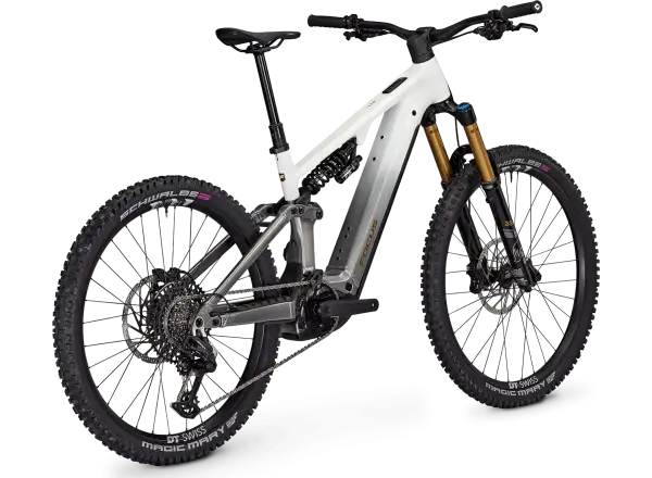 Focus E-Mountainbike – SAM2 6.9 800 Wh White/Steelgrey