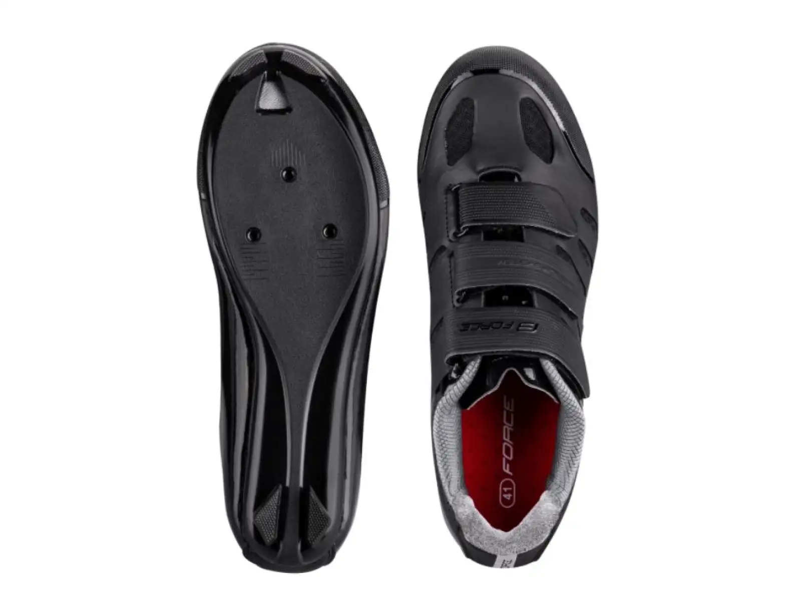 Force Road Lash Herren-Road-Bike-Schuhe in Schwarz