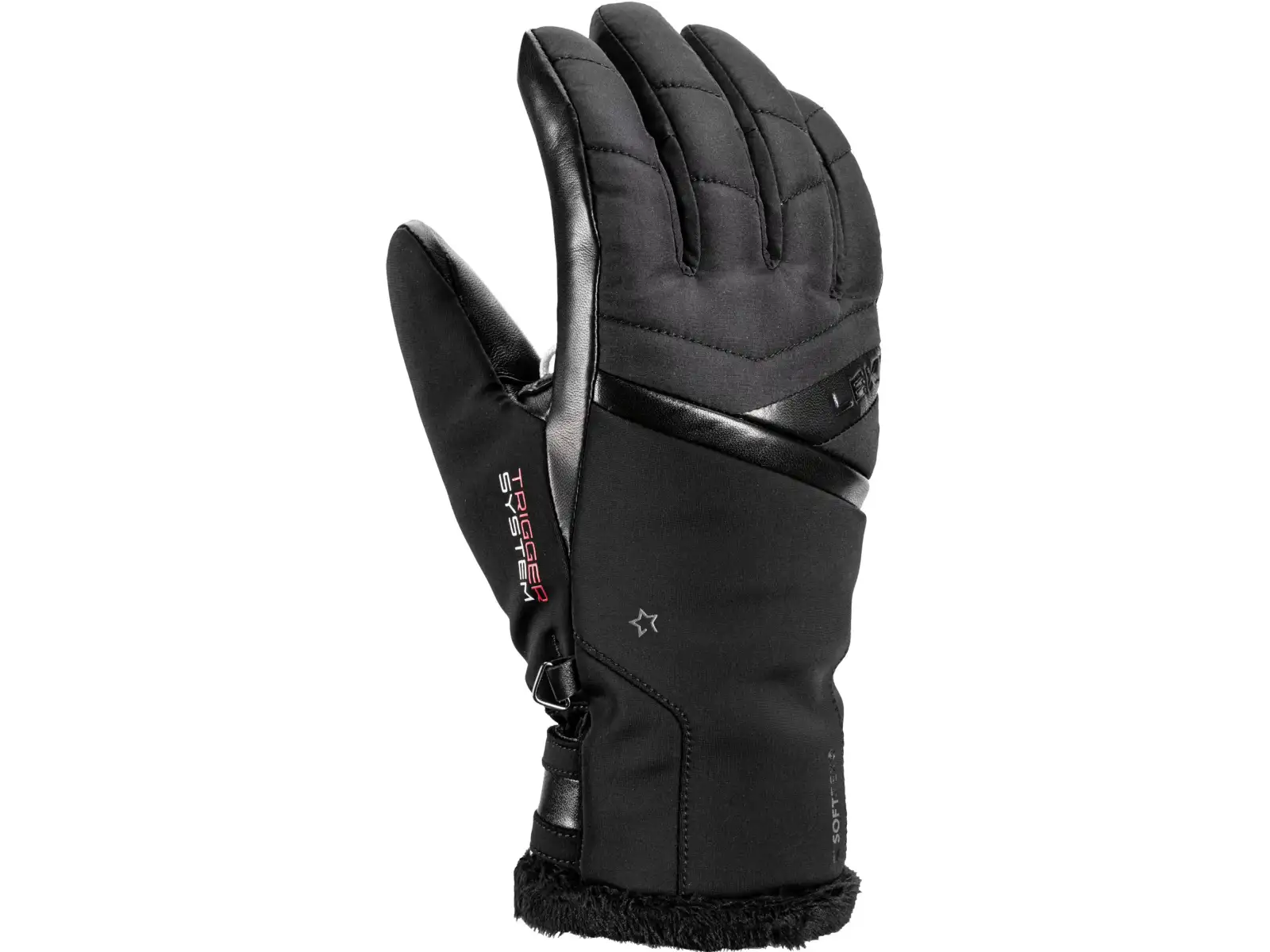 Leki Snowfox 3D Women Damenhandschuhe Black