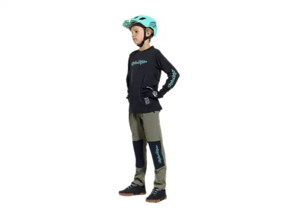 Troy Lee Designs Youth Skyline Trail Kinderhose Mono Army