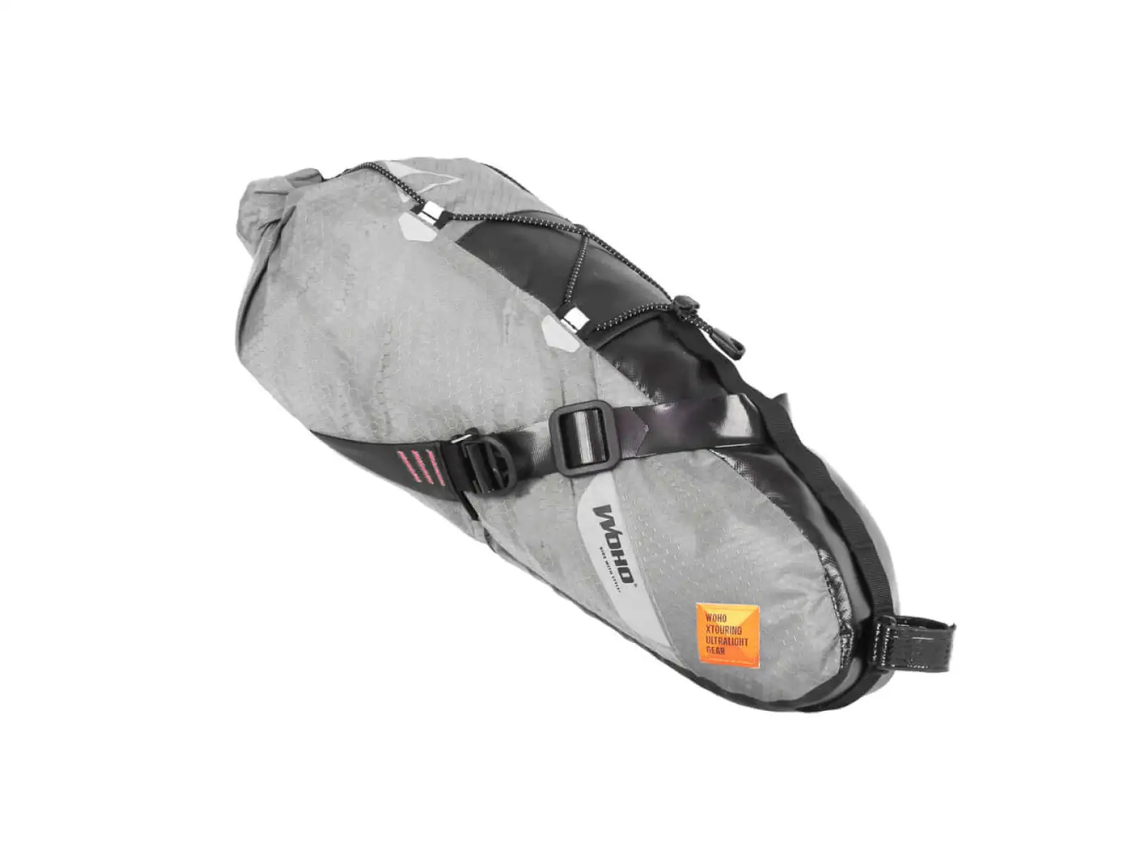 Woho X-Tourning Dry Bag Satteltasche 5-7 l Honeycomb Iron Grau Größe S