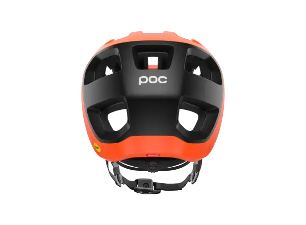 POC Cularis Helm - Fluorescent Orange Matt/Uranium Black Matt