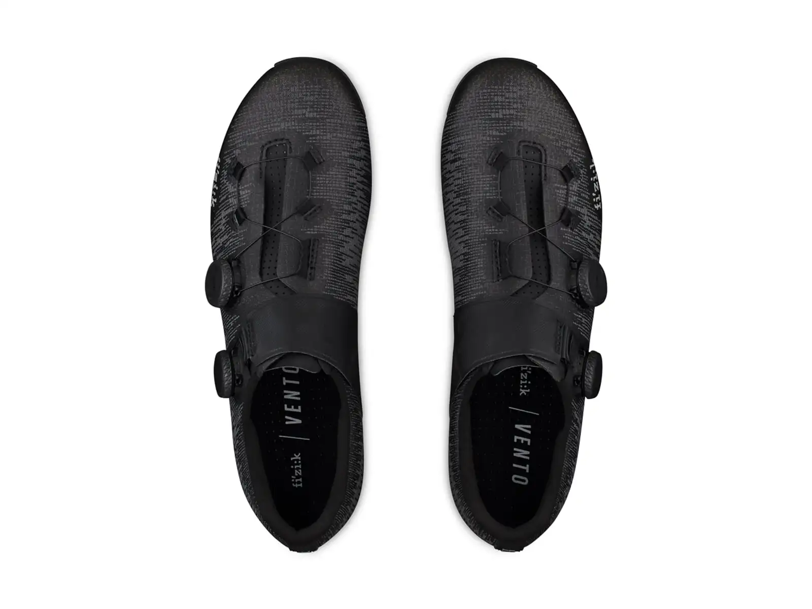 Fizik Vento Infinito Knit Carbon 2 Rennrad Herrenradschuhe Black/Black