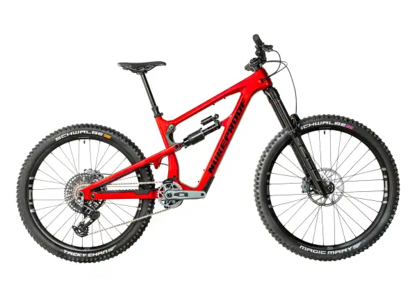 Nukeproof Mega Carbon Pro 290 T-GX vollgefedertes Fahrrad Red