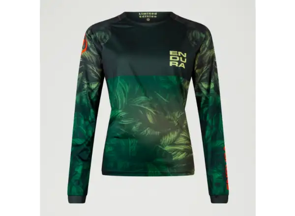 Endura Tropical Tee LTD Damen Langarmshirt Ghillie Green