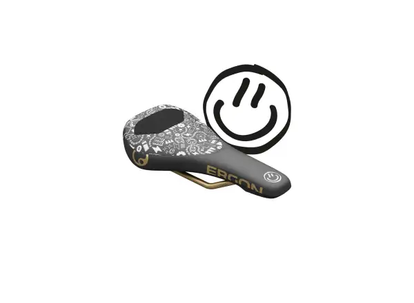 Ergon SM Downhill Comp Vali Höll Edition Sattel schwarz