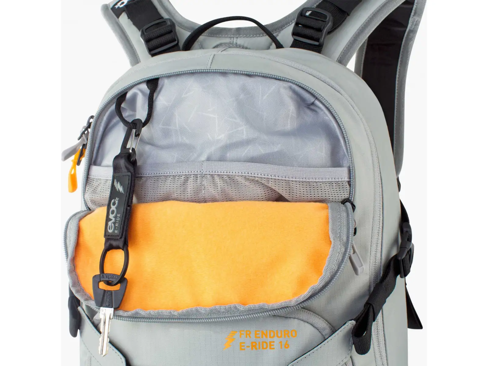 Evoc FR Enduro E-Ride 16 Rucksack 16 l Stone/Bright Orange