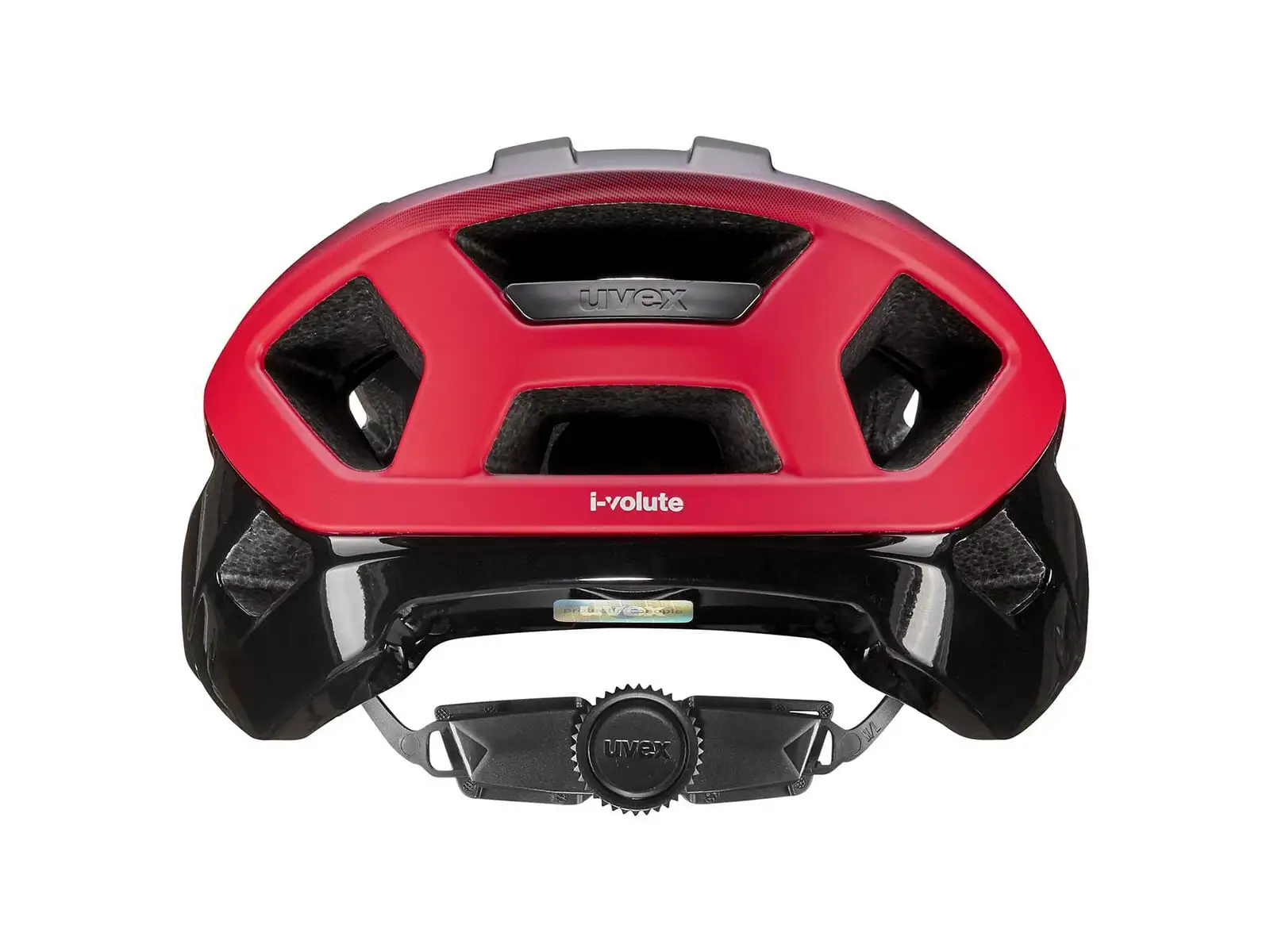 Uvex I-volute Helm Black/Red Matt