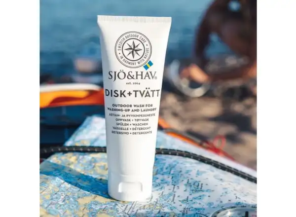 Sjö&Hav Outdoor-Reinigungsmittel universell – Geschirr und Wäsche, biologisch abbaubar, 75 ml