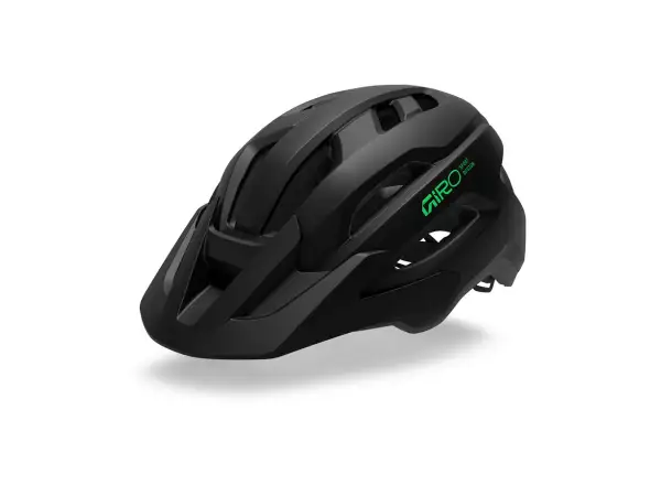 Giro Fixture II MIPS Youth Kinderhelm Mat Black/Vivid Green