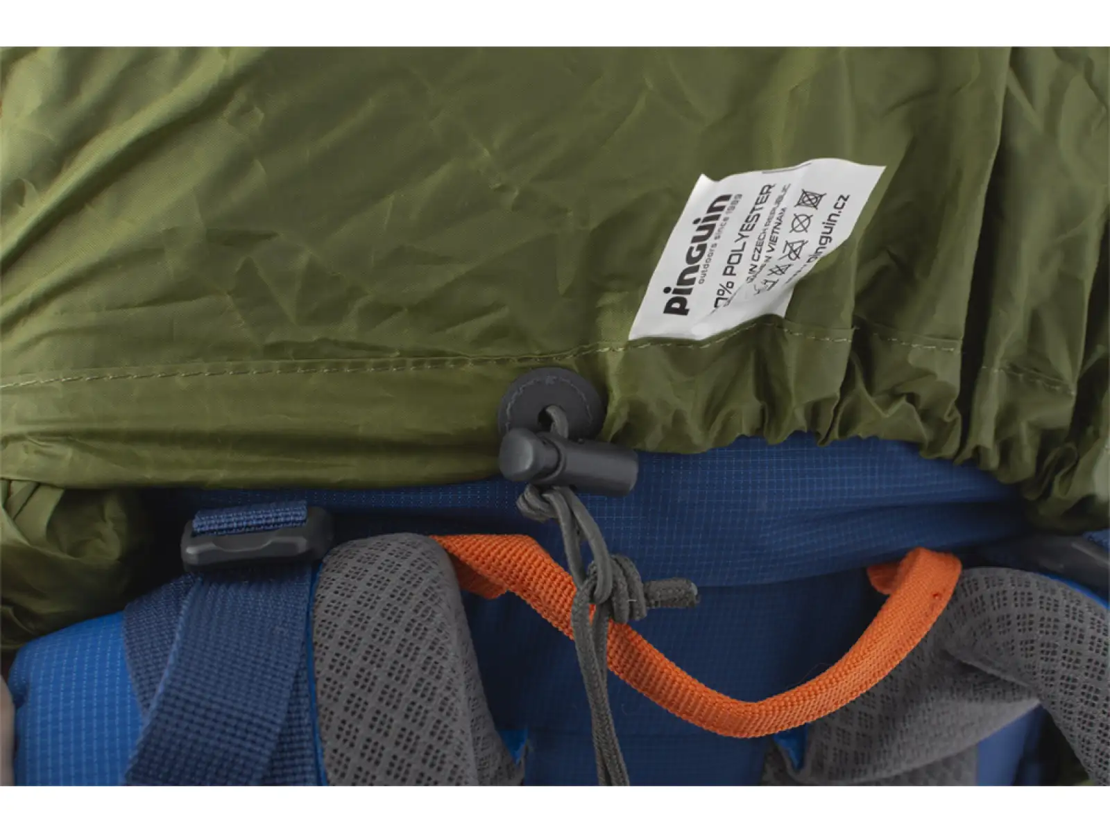 Pinguin Regenschutz M Rucksackhülle khaki