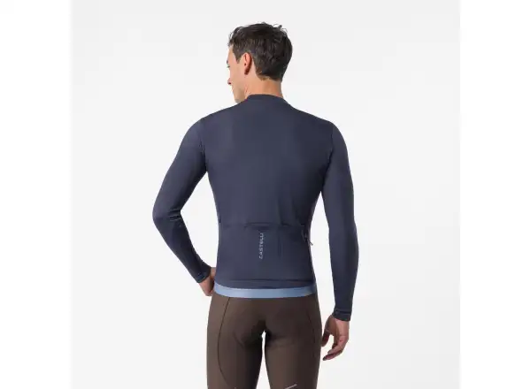 Castelli Espresso Thermal 2 Herren Trikot Langarm Twilight blue