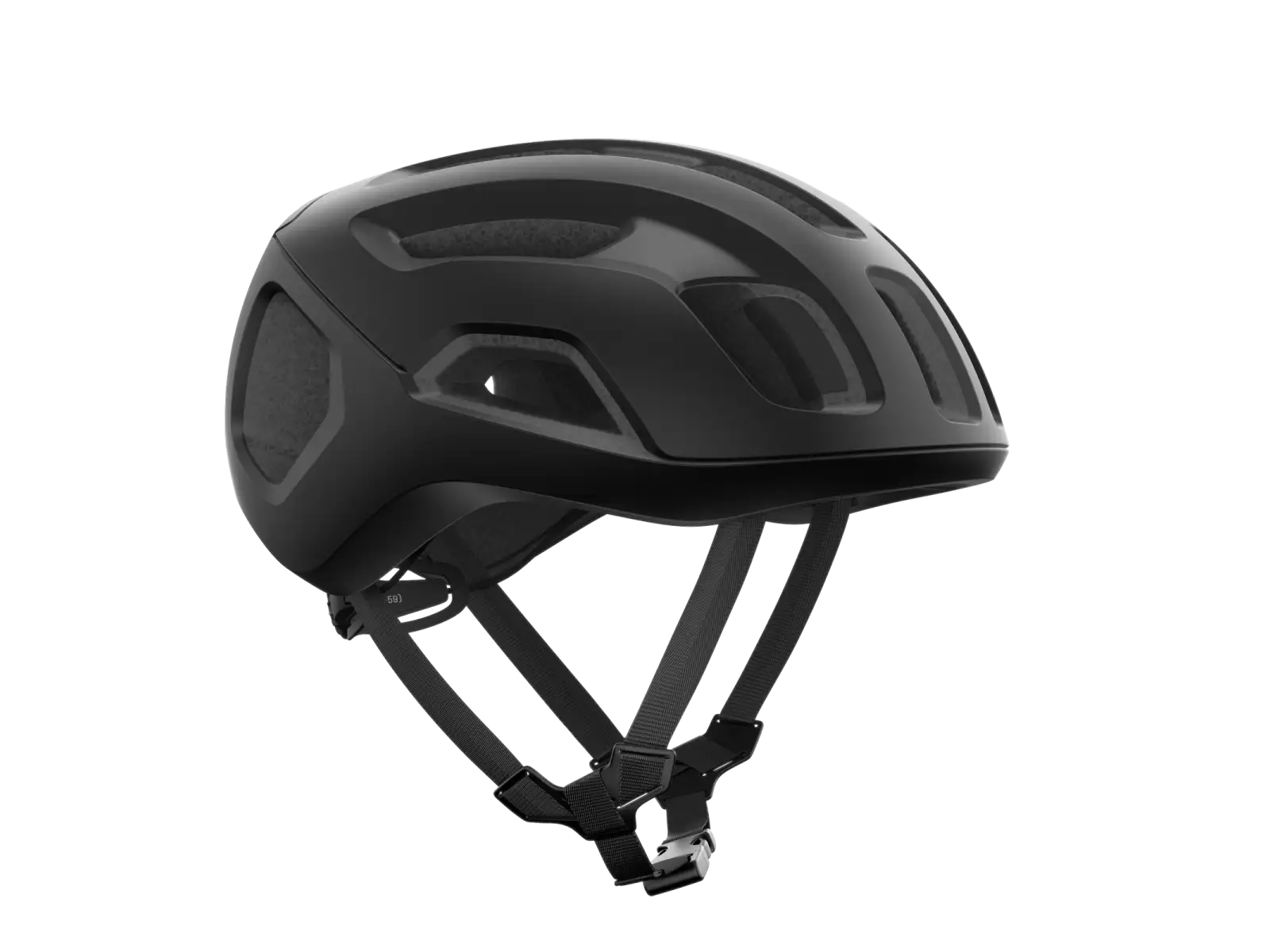 POC Ventral Air MIPS Straßenhelm Uranium Black Matt