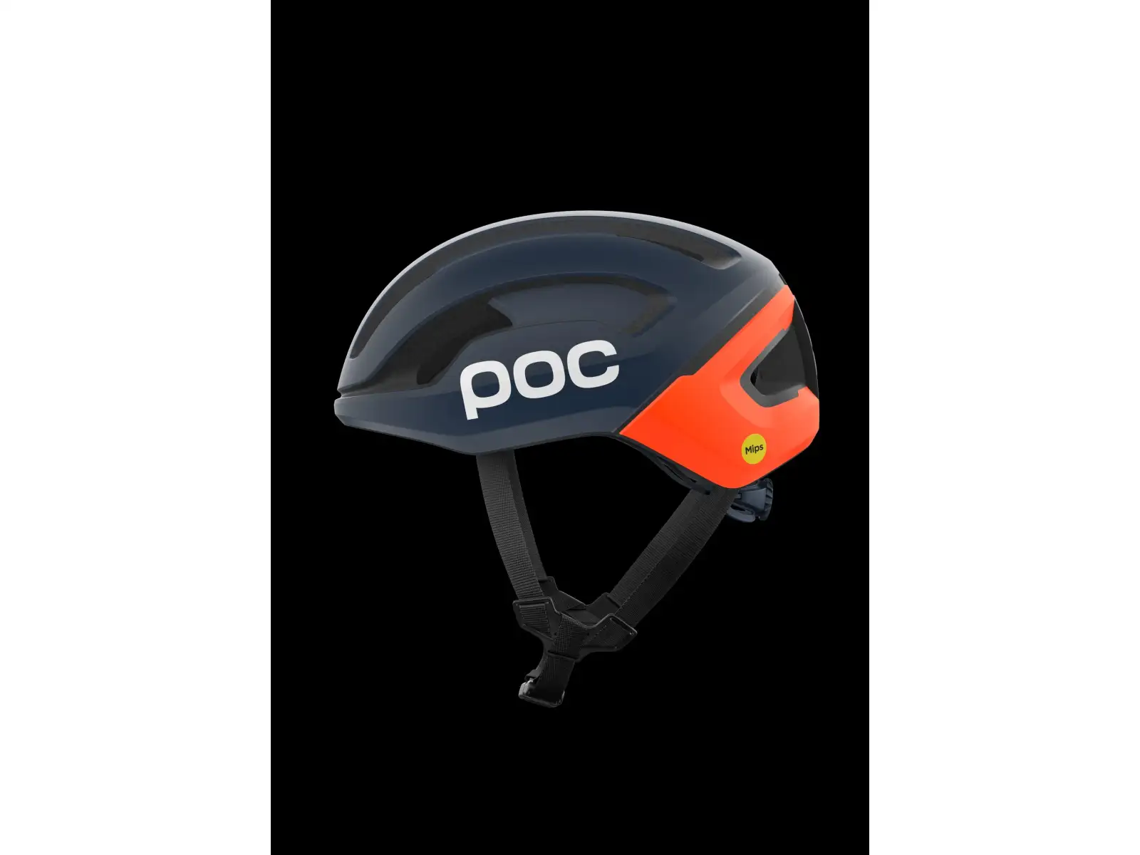 POC Omne Air MIPS Rennradhelm Apatite Navy Matt/Fluorescent Orange Matt