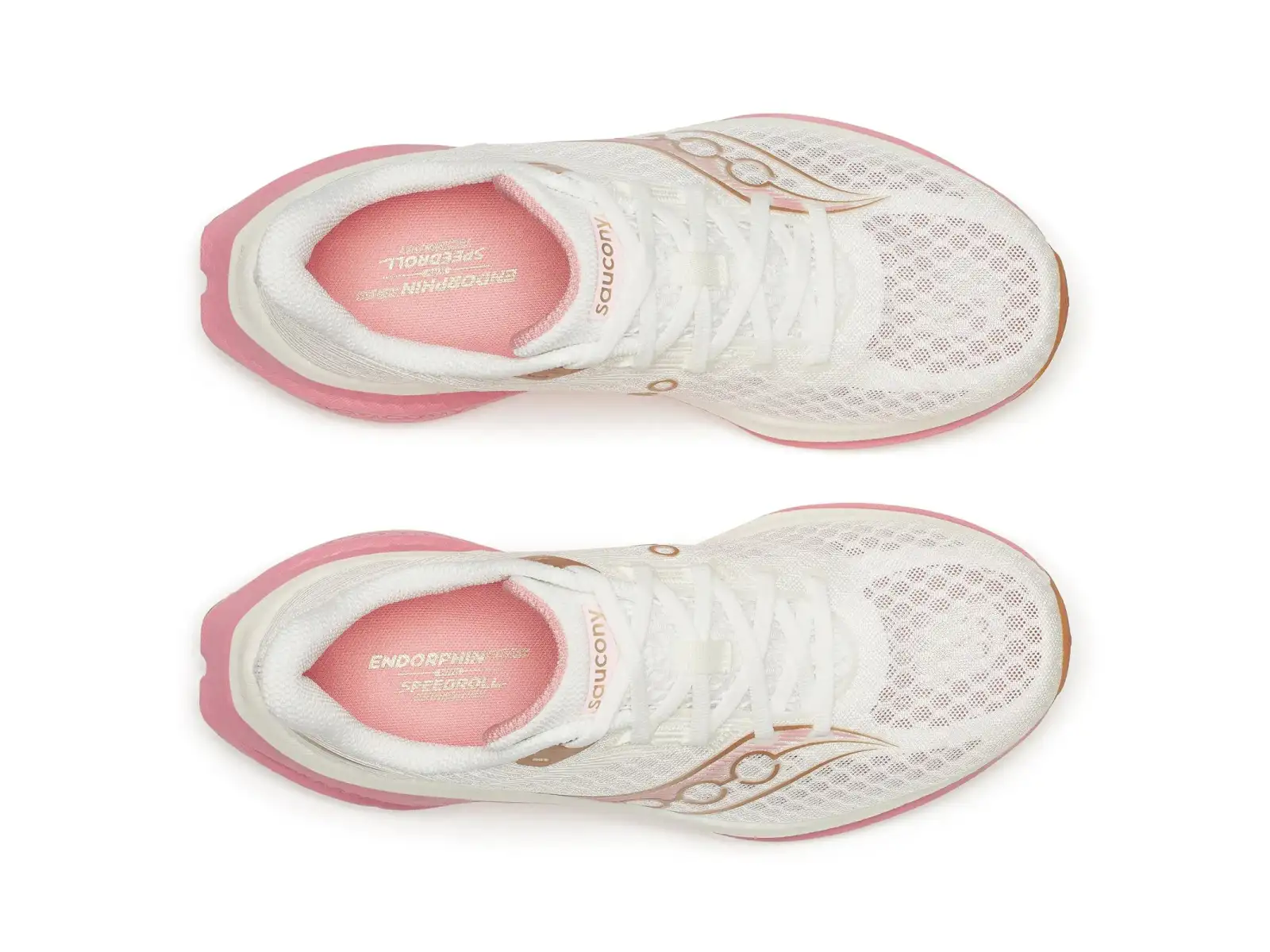 Saucony Endorphin Speed 5 Damen-Laufschuhe Ivory/Mauve
