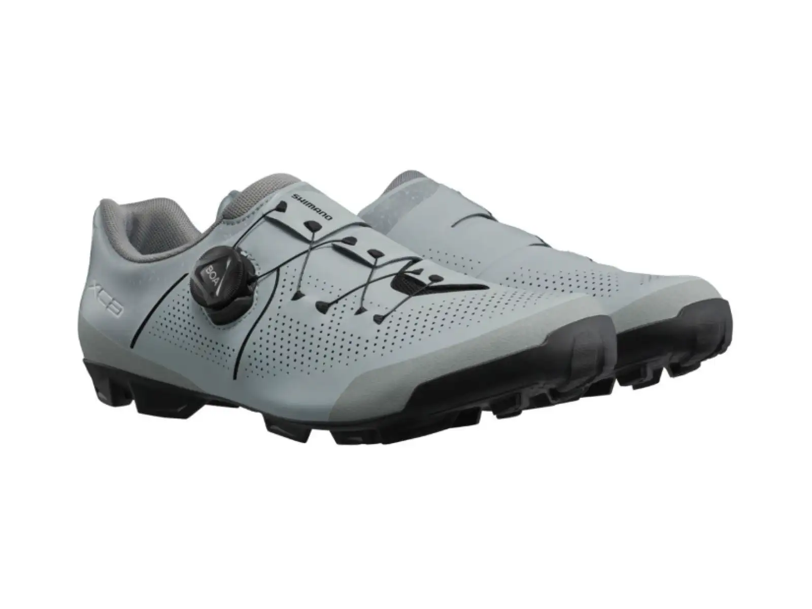 Shimano SH-XC302 breite Herren MTB-Schuhe grau