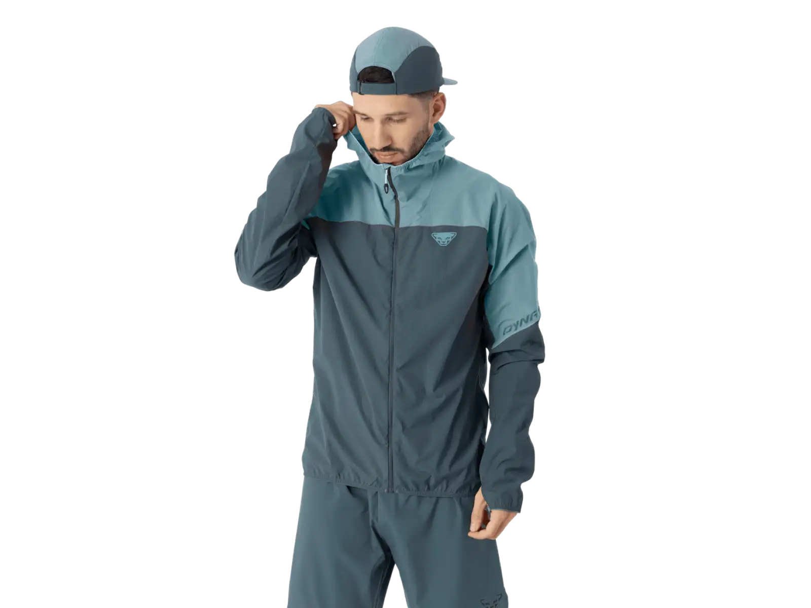 Dynafit Alpine Wind Herren Laufjacke Smoke Blue