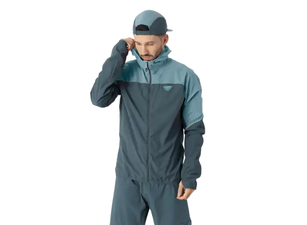 Dynafit Alpine Wind Herren Laufjacke Smoke Blue