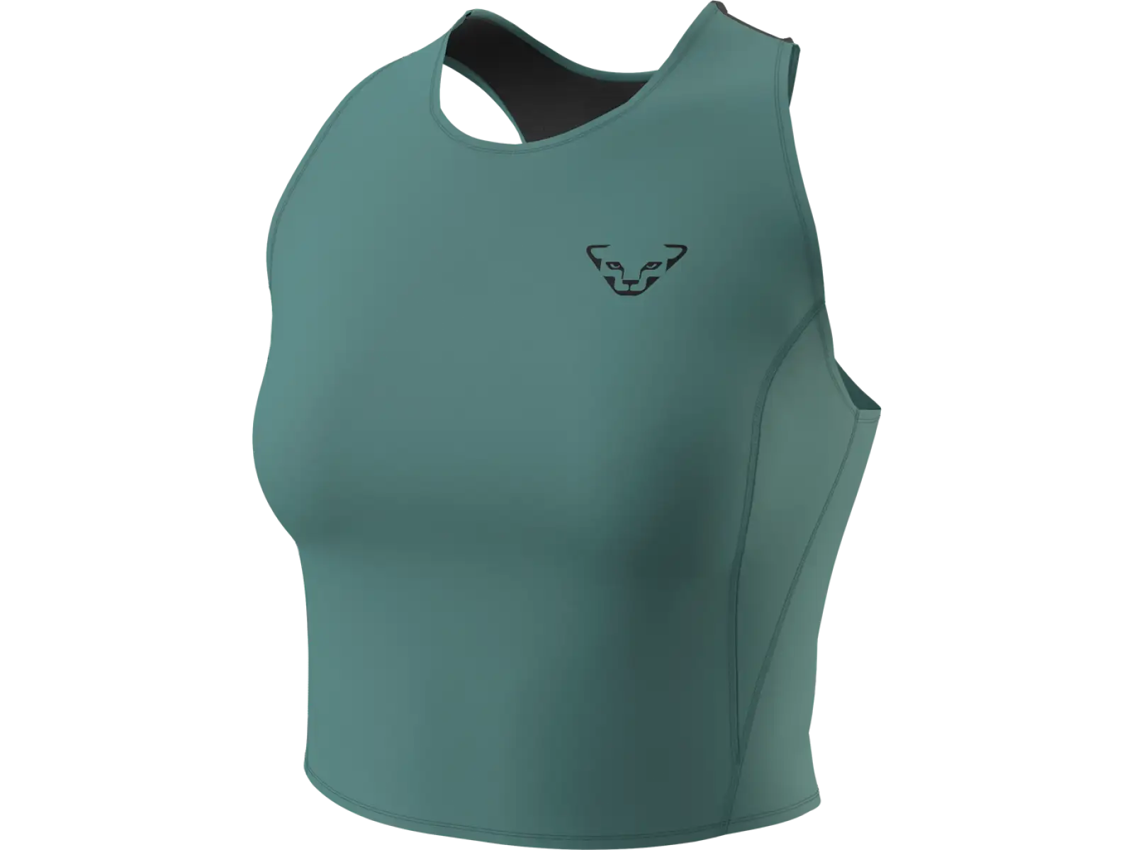 Dynafit Trail Crop Top Damen ärmelloses Shirt Atlantic