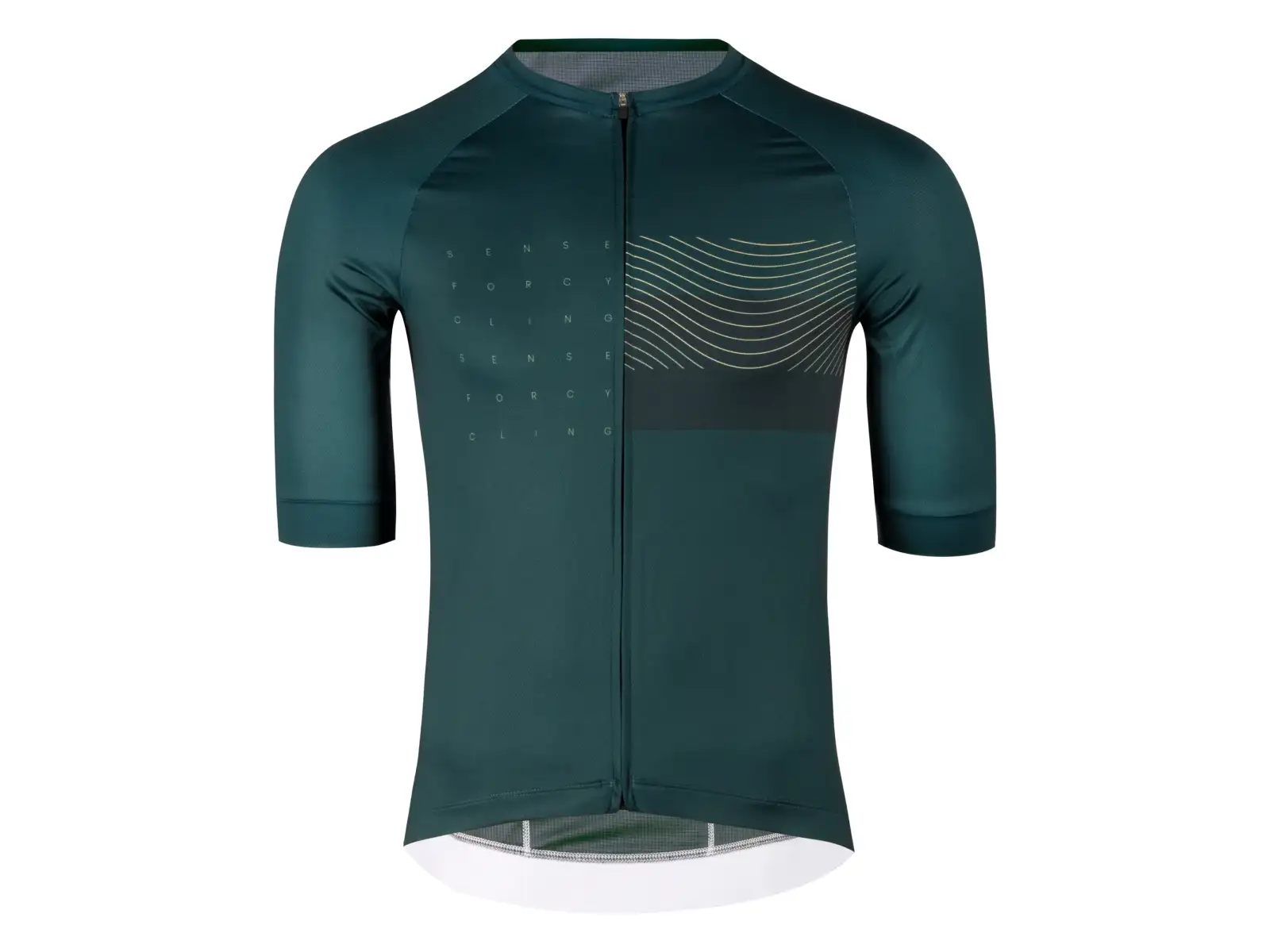 Force Sway Herren-Trikot Kurzarm dark green