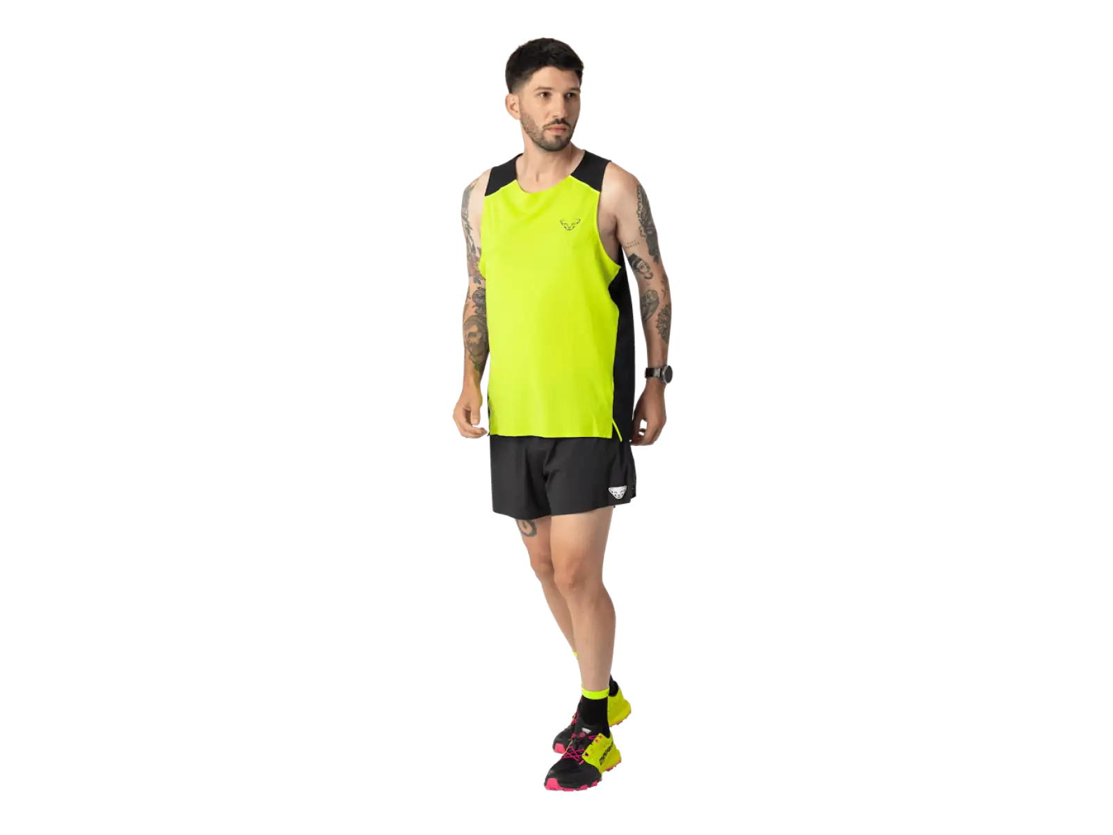 Dynafit DNA Herren ärmelloses Trikot Ultra Yellow