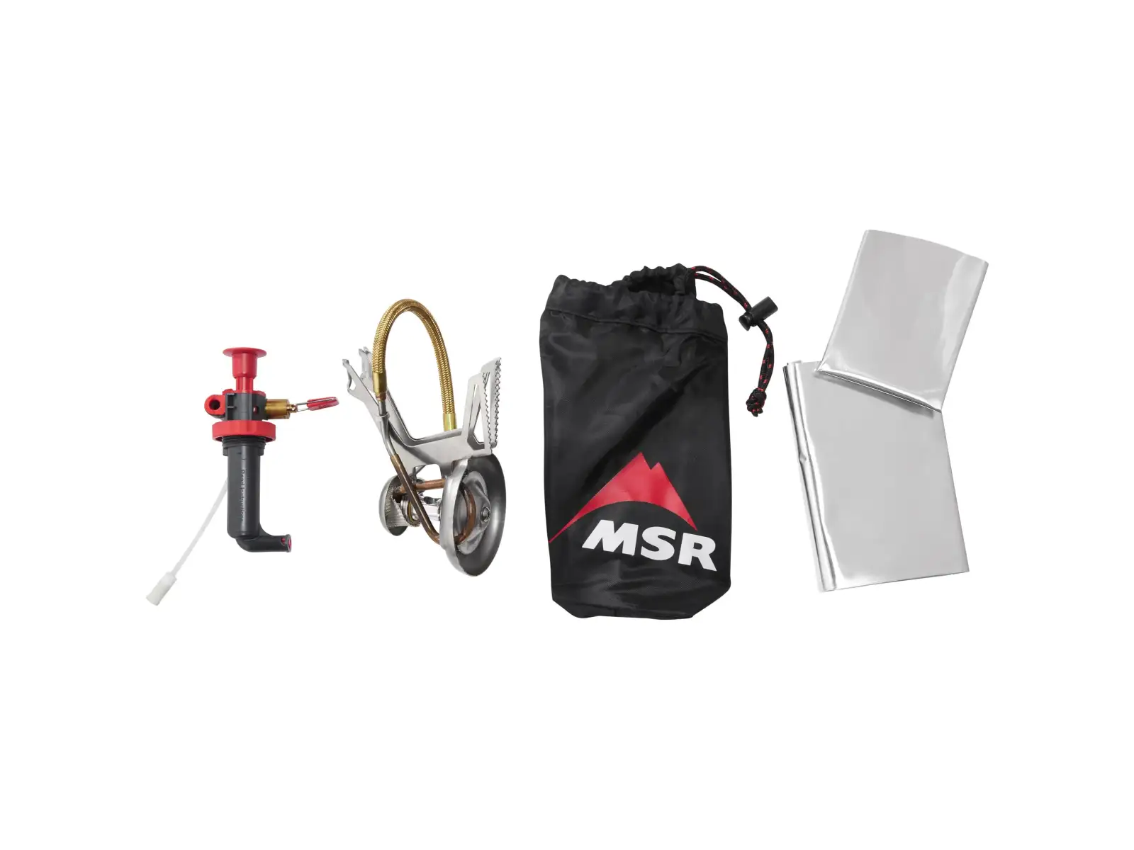 MSR Whisperlite International Combo Benzin-Kocher + 590 ml Flasche
