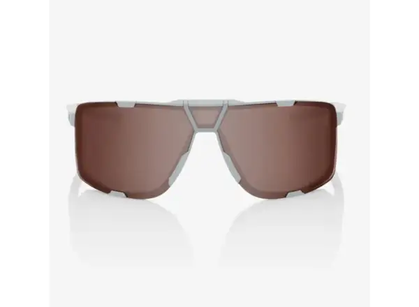 100% Eastcraft Brille Soft Tact Cool Grey/HiPER Crimson Silber Mirror Lens