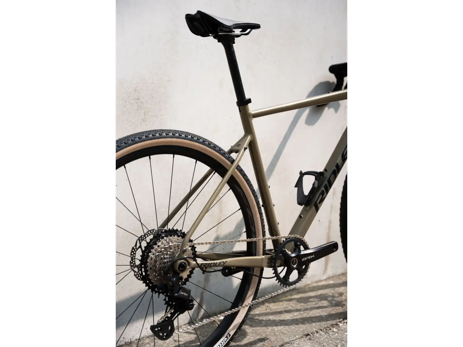 Ridley Kanzo Adventure Alu GRX400 Gravelbike Bronze Green/Black