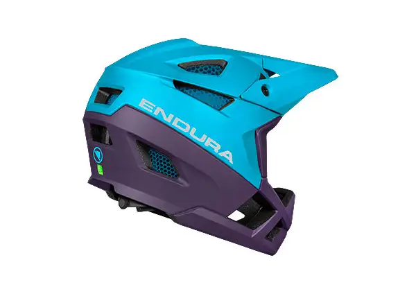 Endura MT500 Full Face Helm Electric Blue