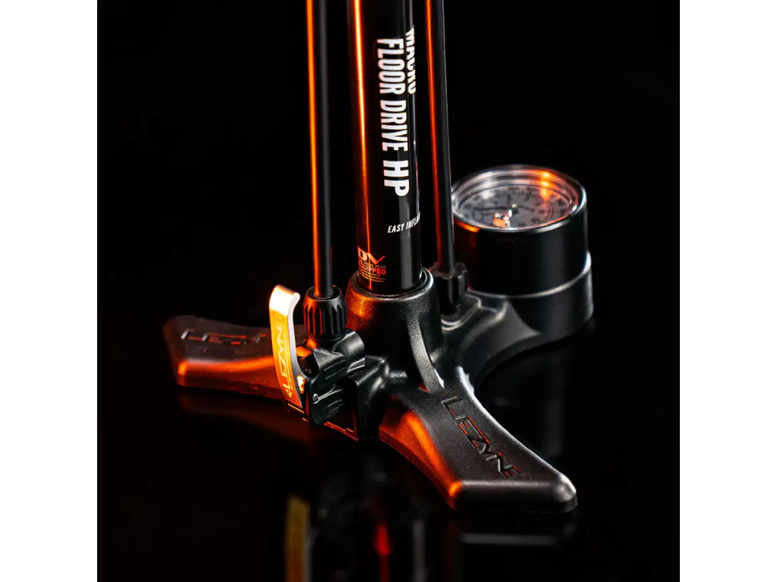 Lezyne Macro Floor Drive Pumpe Flat Black
